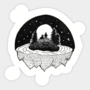 Silent Forest Sticker